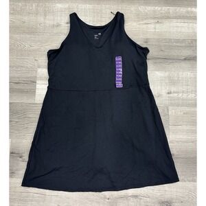 Womans GapFit Black Sporty Tank Dress 2XL NWT